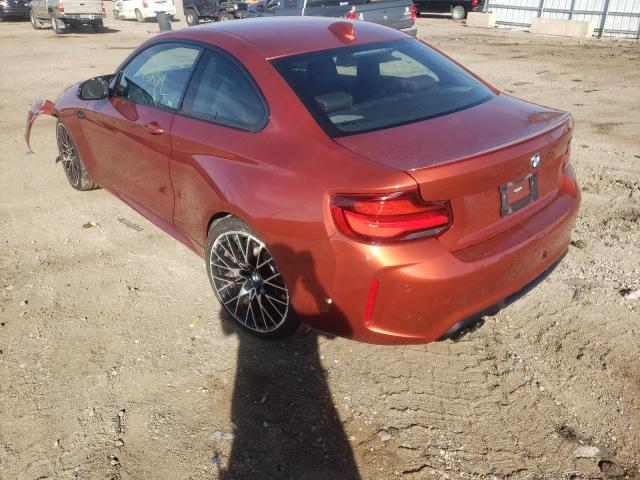 Photo 3 from auction – 2020 BMW M2 COMPETI with VIN WBS2U7C04L7E69732