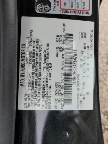 Photo 10 from auction – 2010 LINCOLN MKZ with VIN 3LNHL2GC3AR647611