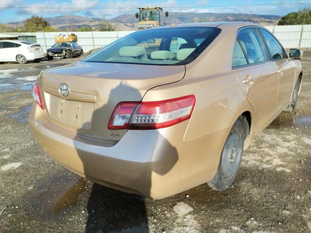 Photo 4 from auction – 2011 TOYOTA CAMRY BASE with VIN 4T1BF3EK7BU663589