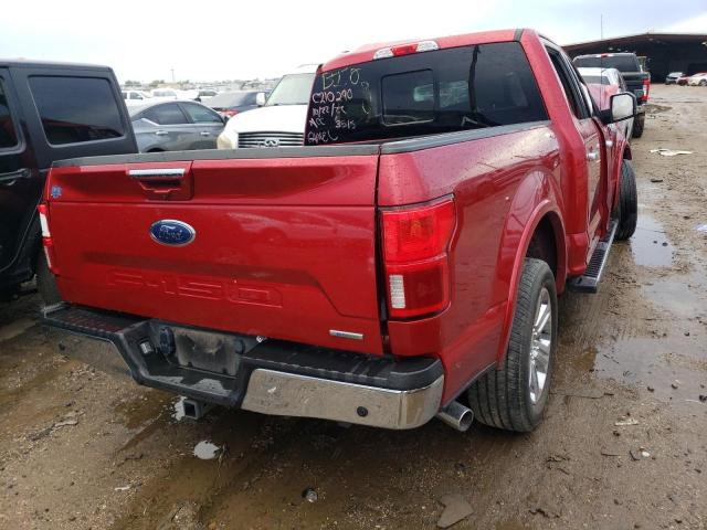 Photo 4 from auction – 2020 FORD F150 SUPER with VIN 1FTEW1C48LKD73515
