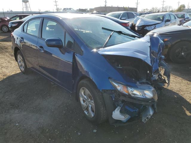 HONDA CIVIC LX 2014 with VIN 19XFB2F54EE086642 - Photo from auction
