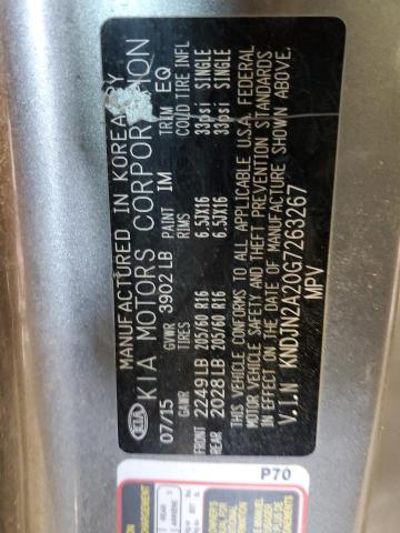 Zdjęcie 10 z aukcji – 2016 KIA SOUL z VIN KNDJN2A20G7263267