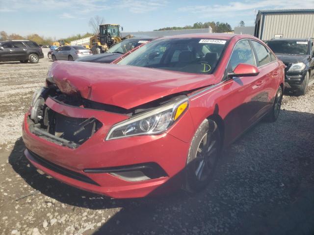 Photo 2 from auction – 2017 HYUNDAI SONATA SE with VIN 5NPE24AF4HH457791
