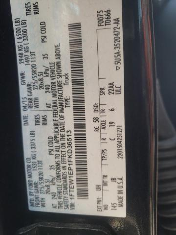 Photo 10 from auction – 2015 FORD F150 SUPER with VIN 1FTEW1EP1FKD36513