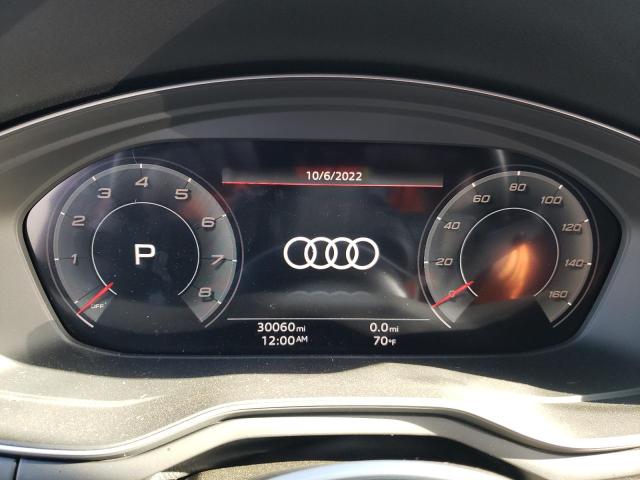 Photo 8 from auction – 2021 AUDI A5 PREMIUM with VIN WAUFACF5XMA032673