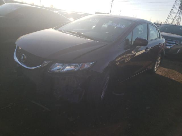 Photo 2 from auction – 2015 HONDA CIVIC LX with VIN 19XFB2F52FE011391