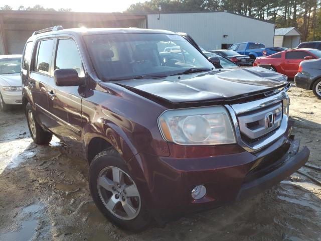 HONDA PILOT EXL 2011 with VIN 5FNYF4H51BB050256 - Photo from auction