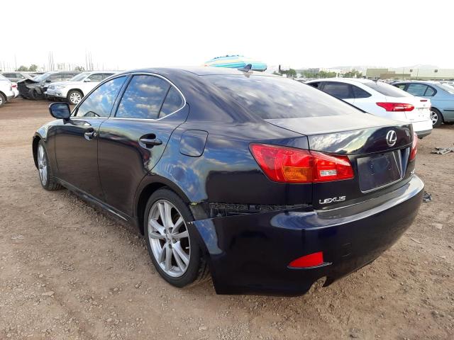 Photo 3 from auction – 2007 LEXUS IS 250 with VIN JTHBK262375033240