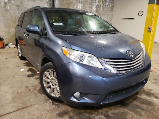 TOYOTA SIENNA XLE 2015 with VIN 5TDDK3DC4FS127261 - Photo from auction