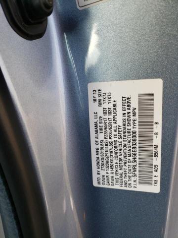 Photo 10 from auction – 2014 HONDA ODYSSEY EX with VIN 5FNRL5H66EB036000