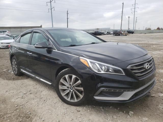 HYUNDAI SONATA SPO 2015 with VIN 5NPE34AF4FH155668 - Photo from auction