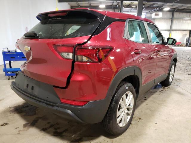 Photo 4 from auction – 2021 CHEVROLET TRAILBLAZE with VIN KL79MMS27MB042013
