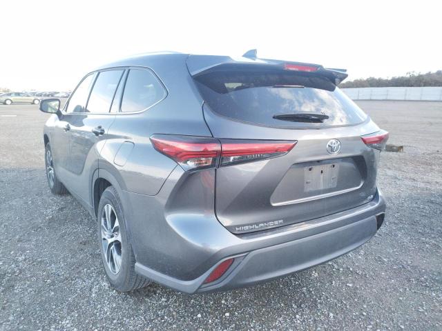 Photo 3 from auction – 2021 TOYOTA HIGHLANDER with VIN 5TDGZRAH5MS074949