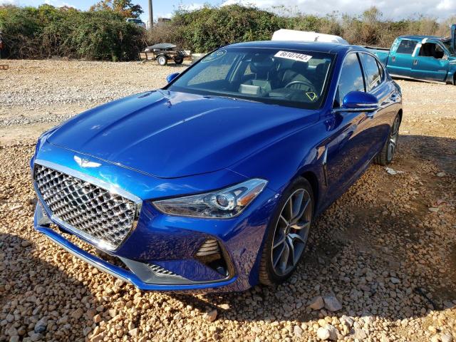 Photo 2 from auction – 2019 GENESIS G70 PRESTI with VIN KMTG34LE0KU034425