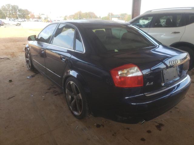 Photo 3 from auction – 2002 AUDI A4 3.0 QUA with VIN WAULT68E32A274844