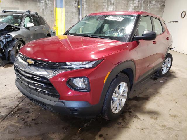 Photo 2 from auction – 2021 CHEVROLET TRAILBLAZE with VIN KL79MMS27MB042013
