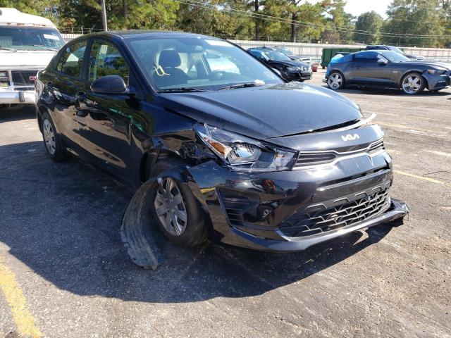 KIA RIO LX 2022 with VIN 3KPA24AD0NE482152 - Photo from auction