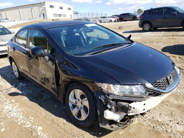 HONDA CIVIC LX 2013 with VIN 2HGFB2F59DH561951 - Photo from auction