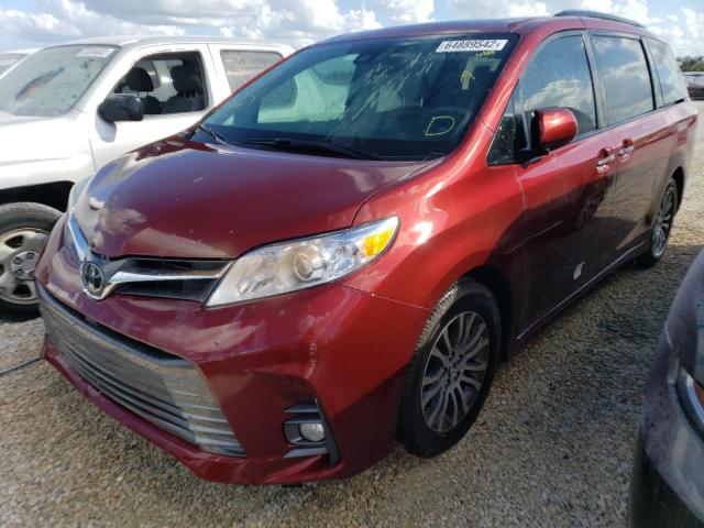 Photo 2 from auction – 2018 TOYOTA SIENNA XLE with VIN 5TDYZ3DC0JS959699