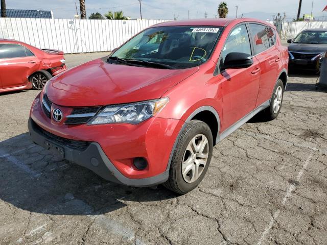 Photo 2 from auction – 2014 TOYOTA RAV4 LE with VIN 2T3ZFREV9EW086409