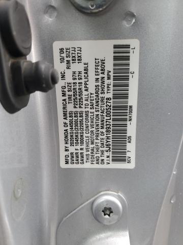 Photo 10 from auction – 2007 HONDA ELEMENT SC with VIN 5J6YH18937L005278