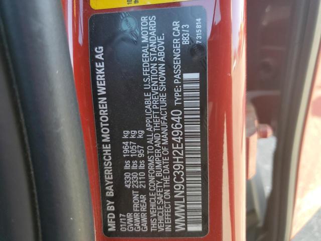 Photo 10 from auction – 2017 MINI COOPER S C with VIN WMWLN9C39H2E49640