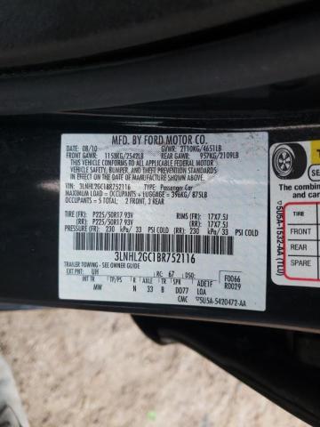 Photo 10 from auction – 2011 LINCOLN MKZ with VIN 3LNHL2GC1BR752116