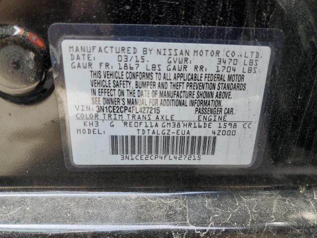 Photo 10 from auction – 2015 NISSAN VERSA NOTE with VIN 3N1CE2CP4FL427215