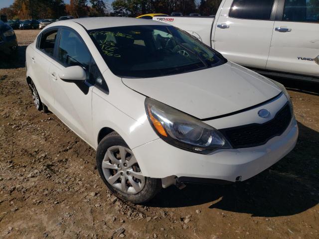 KIA RIO LX 2015 with VIN KNADM4A37F6421870 - Photo from auction