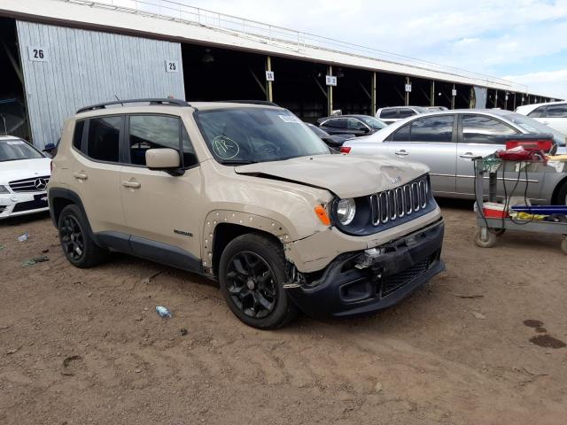 JEEP RENEGADE L 2016 with VIN ZACCJABT7GPC42070 - Photo from auction
