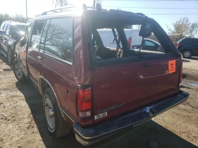 Photo 3 from auction – 1994 CHEVROLET BLAZER S10 with VIN 1GNCS13W5R0124587
