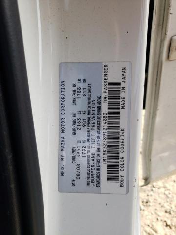 Photo 10 from auction – 2009 MAZDA 3 S with VIN JM1BK323891214883