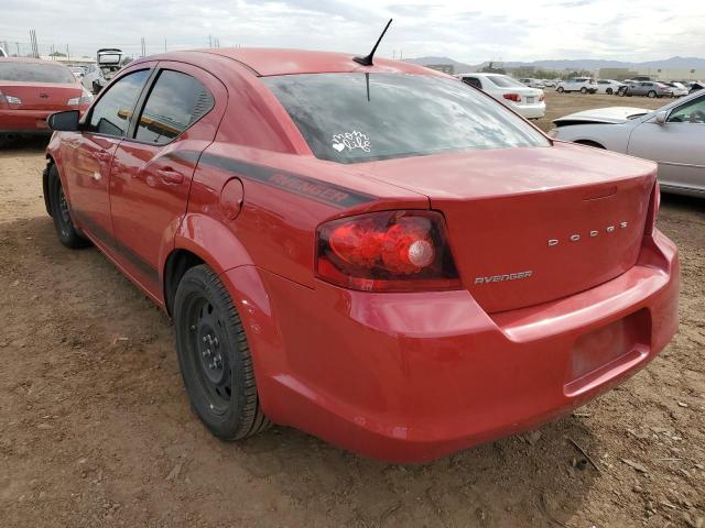 Photo 3 from auction – 2014 DODGE AVENGER SE with VIN 1C3CDZABXEN214997