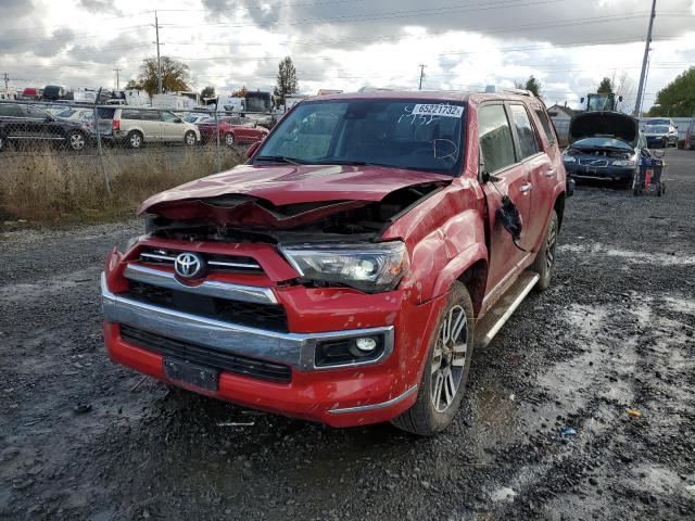 Photo 9 from auction – 2021 TOYOTA 4RUNNER TR with VIN JTEKU5JR8M5875211