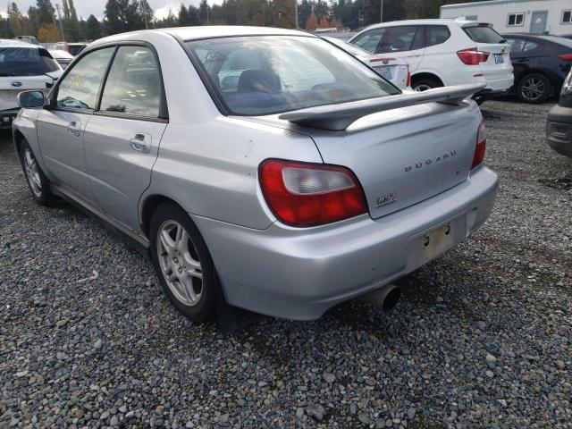 Photo 3 from auction – 2002 SUBARU IMPREZA WR with VIN JF1GD29602G508751