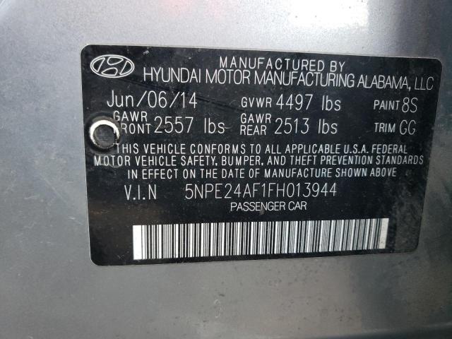 Photo 10 from auction – 2015 HYUNDAI SONATA SE with VIN 5NPE24AF1FH013944