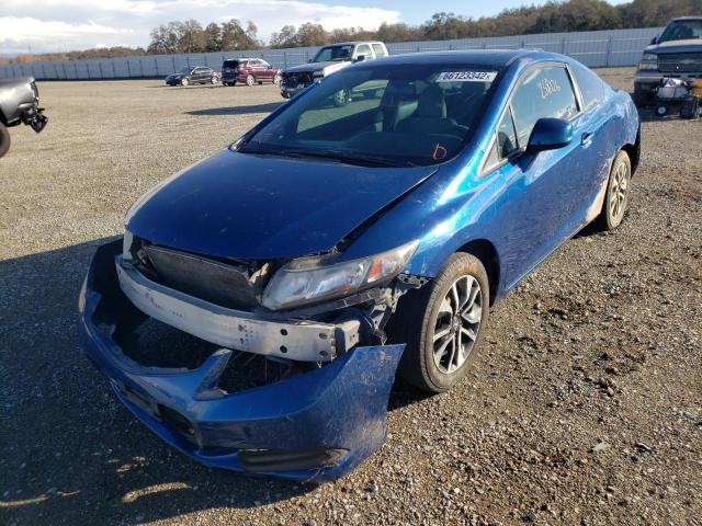 Photo 2 from auction – 2013 HONDA CIVIC EX with VIN 2HGFG3B8XDH515519