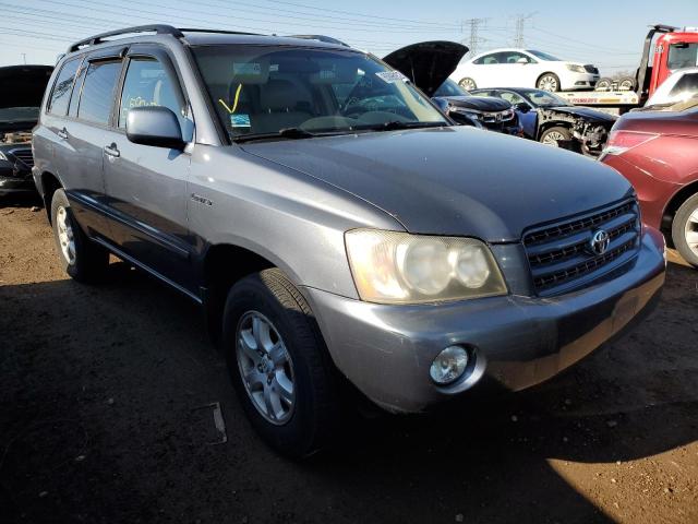TOYOTA HIGHLANDER 2002 with VIN JTEHF21A220065693 - Photo from auction