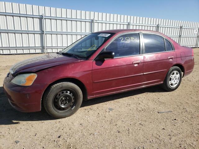 Photo 1 from auction – 2002 HONDA CIVIC LX with VIN 2HGES16652H503721