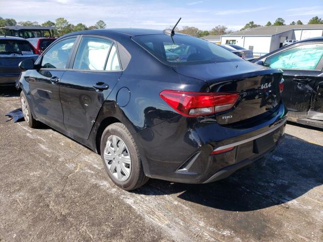 Photo 3 from auction – 2022 KIA RIO LX with VIN 3KPA24AD0NE482152