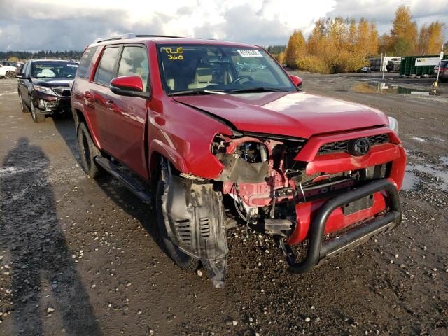 TOYOTA 4RUNNER SR 2015 with VIN JTEBU5JR5F5248842 - Photo from auction