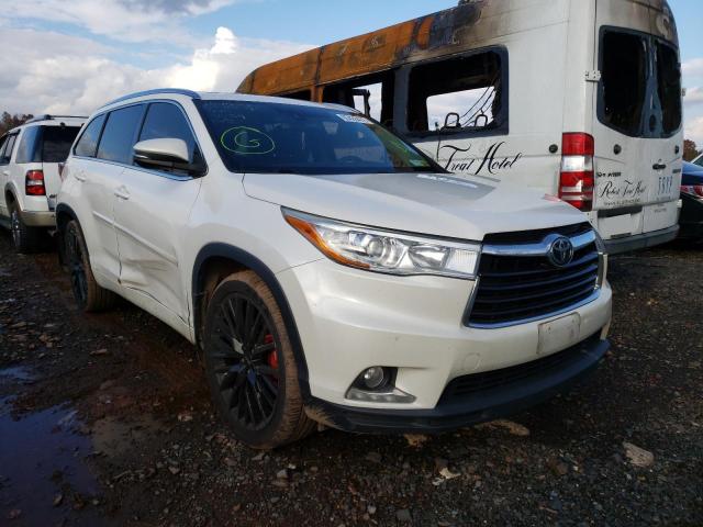 TOYOTA HIGHLANDER 2016 with VIN 5TDDKRFH7GS232504 - Photo from auction