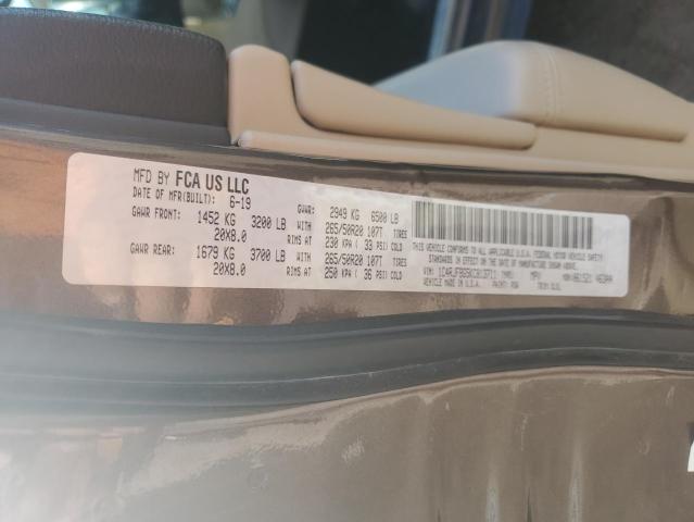 Photo 10 from auction – 2019 JEEP GRAND CHER with VIN 1C4RJFBG5KC813711