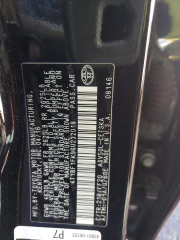 Photo 10 from auction – 2016 TOYOTA CAMRY LE with VIN 4T1BF1FK9GU232018