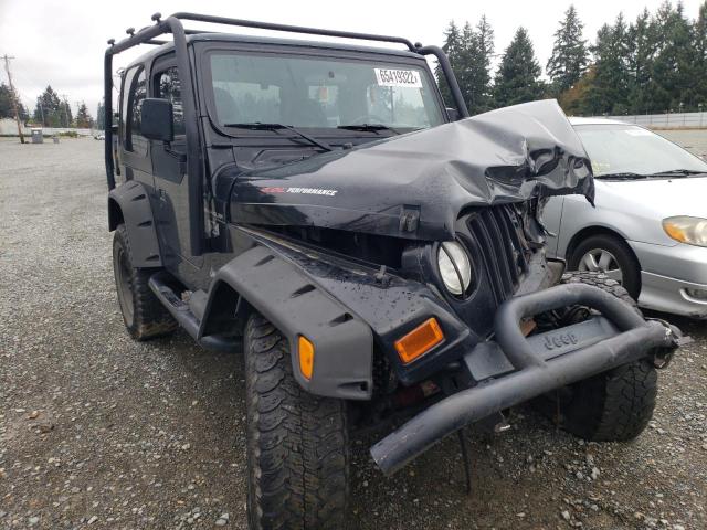 JEEP WRANGLER / 2002 with VIN 1J4FA39S62P772746 - Photo from auction