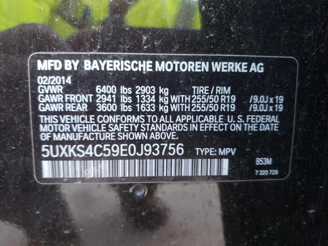 Photo 10 from auction – 2014 BMW X5 XDRIVE3 with VIN 5UXKS4C59E0J93756