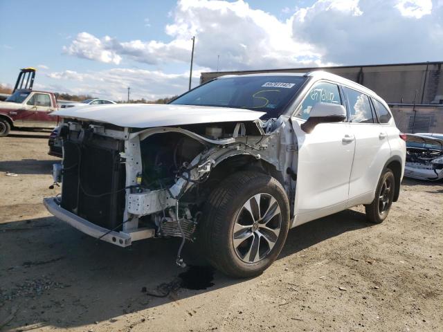 Photo 2 from auction – 2020 TOYOTA HIGHLANDER with VIN 5TDGZRBH7LS050164