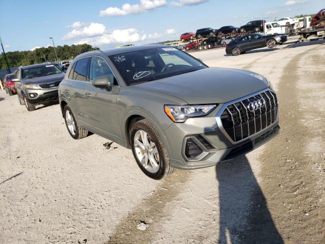 Photo 1 from auction – 2020 AUDI Q3 PREMIUM with VIN WA1DECF3XL1048068