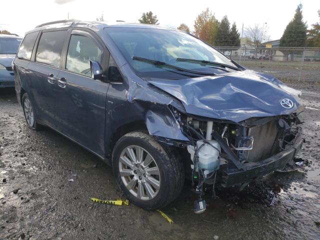 TOYOTA SIENNA XLE 2017 with VIN 5TDDZ3DC7HS158874 - Photo from auction