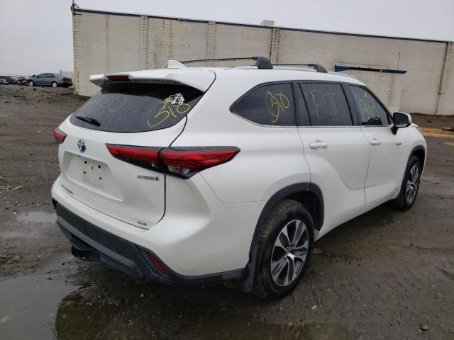 Photo 4 from auction – 2020 TOYOTA HIGHLANDER with VIN 5TDHBRCH4LS506970